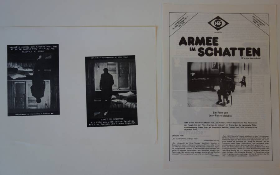 Larmee des ombres - Army of Shadows original release german fan package